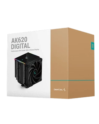 cooler Deepcool AK620 Digital Black (R-AK620-BKADMN-G)