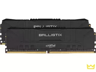 оперативная память Crucial Ballistix Black DDR4-3200 32GB (2x16GB) (BL2K16G32C16U4B)