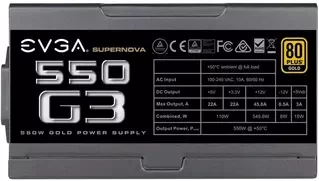 Блок питания EVGA SuperNova 550 G3 550W (220-G3-0550-Y1)