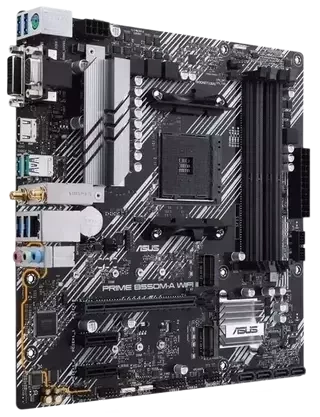 ASUS PRIME B550M-A WIFI II материнська плата mATX AM4 B550 DDR4 90MB19W0-M0EAY0