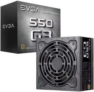 EVGA SuperNova 550 G3 блок живлення 550W (Партномер (MPN): 220-G3-0550-Y1, Артикул (SKU): 633955)