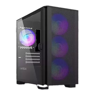 Montech AIR 100 ARGB Black корпус Mini-Tower - (Партномер (MPN): AIR 100 ARGB Black, Артикул (SKU): 1070300100)